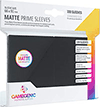 Matte Prime Sleeves Black (100 Sleeves)