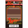 KMC Card Barrier Mat Series Sleeves Mat Dark Brown (80)