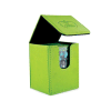 Flip Deck Case 100+ Leatherette Green