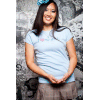 J!NX Classics Ladies T-Shirt I Love my Geek blue