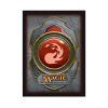 Magic the Gathering Deck Protector Card Sleeves Mana 3 red