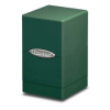 Green Satin Tower Deck Box